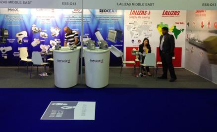 LALIZAS Middle East at Dubai Boat Show 2014ALIZAS中东参加2014迪拜船展